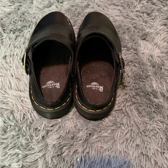 Dr. Martens Leather Mules Size 7 - Picture 3 of 8